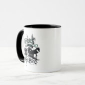 Harry Potter | Thestrals Typografie Grafiek Mok (Voorkant links)