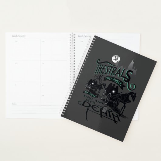 Harry Potter| Thestrals Typografie Grafisch Planner (Display)