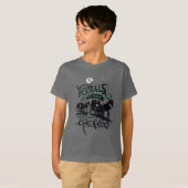 Harry Potter | Thestrals Typografie Grafisch T-shirt (Voorkant volledig)