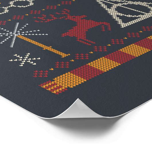 HARRY POTTER™ Thleed Cross-Stitch Pattern Poster (Hoek)