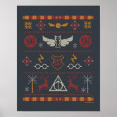 HARRY POTTER™ Thleed Cross-Stitch Pattern Poster (Voorkant)