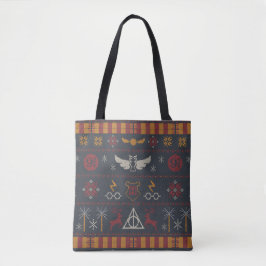 HARRY POTTER™ Thleed Cross-Stitch Pattern Tote Bag