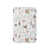 HARRY POTTER™ Tiny Magic Pattern Badmat (Voorkant Verticaal)