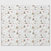 HARRY POTTER™ Tiny Magic Pattern Cadeaupapier (Vlak)