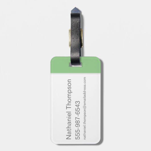 Harry Potter| Toms Riddle's agenda Bagagelabel (Achterkant verticaal)