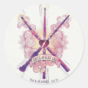 Harry Potter   Tot het einde Ronde Sticker