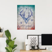 Harry Potter Tover | EXPECTO PATRONUM™Herten Schet Poster (Thuiskantoor)