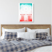 Harry Potter Tover | Toverstaf Instructiekaart Canvas Afdruk (Insitu (Slaapkamer))