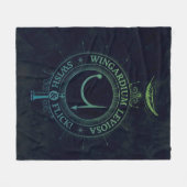 Harry Potter Tover | Wingardium Leviosa Grafisch Fleece Deken (Voorkant (Horizontaal))