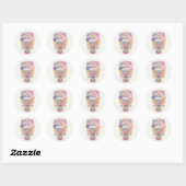 Harry Potter Toverdrank | Amortentia Liefdesdrank Ronde Sticker (Vel)