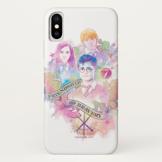 Harry Potter Toverformule | Harry, Hermione, & Ron Case-Mate iPhone Case (Achterkant)