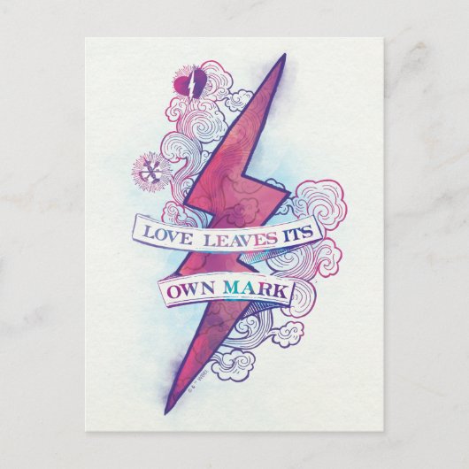 Harry Potter Toverformule | Liefde Laat Zijn Eigen Briefkaart (Voorkant)