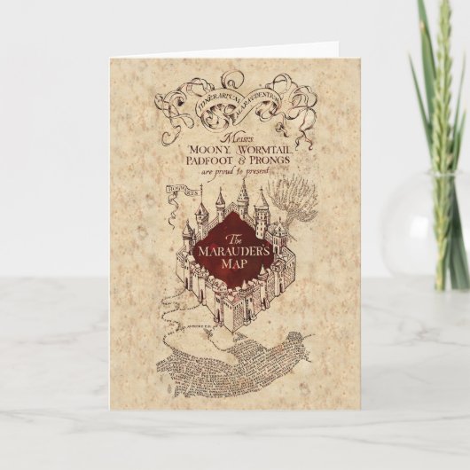 Harry Potter Toverformule | Sluipwegwijzer Kaart (Voorkant)