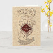 Harry Potter Toverformule | Sluipwegwijzer Kaart (Gele Bloem)