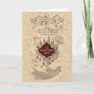 Harry Potter Toverformule Sluipwegwijzer Kaart