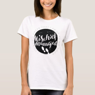 Harry Potter   Toverkaart Spreuken Typography T-shirt