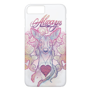 Harry Potter toverspreuk   "Altijd" doe Patronus iPhone 8/7 Plus Hoesje