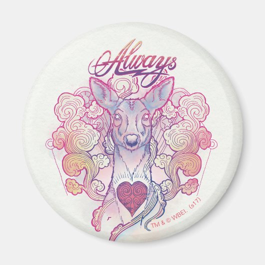 Harry Potter toverspreuk | "Altijd" doe Patronus Magneet (Voorkant)