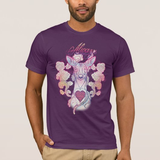 Harry Potter toverspreuk | "Altijd" Doe Patronus T-shirt (Voorkant)