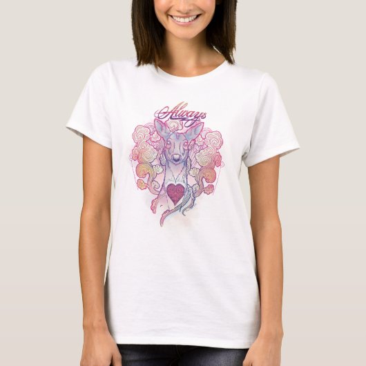 Harry Potter toverspreuk | "Altijd" doe Patronus T-shirt (Voorkant)