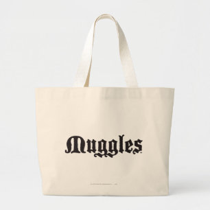Harry Potter toverspreuk   Dreuzels Grote Tote Bag