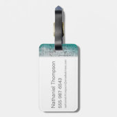 Harry Potter toverspreuk | EXPECTO PATRONUM™Herten Bagagelabel (Achterkant verticaal)