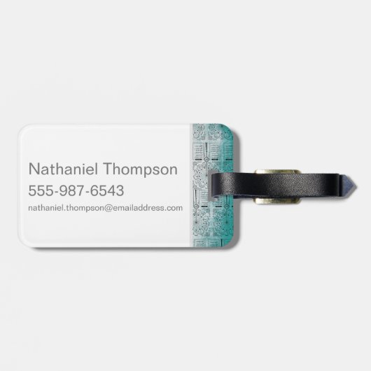 Harry Potter toverspreuk | EXPECTO PATRONUM™Herten Bagagelabel (Achterkant horizontaal)