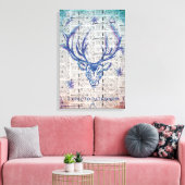 Harry Potter toverspreuk | EXPECTO PATRONUM™Herten Canvas Afdruk (Insitu (Woonkamer))