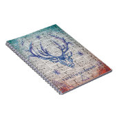 Harry Potter toverspreuk | EXPECTO PATRONUM™Herten Notitieboek (Rechterzijde)