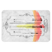 Harry Potter Toverspreuk | Harry's Toverstok Infog Magneet (Horizontaal)