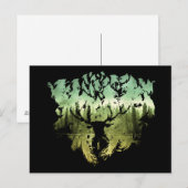 Harry Potter toverspreuk | Herten Patronus Briefkaart (Voorkant / Achterkant)