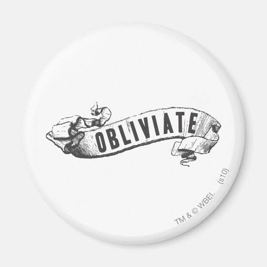 Harry Potter toverspreuk | Obliviate Magneet (Voorkant)