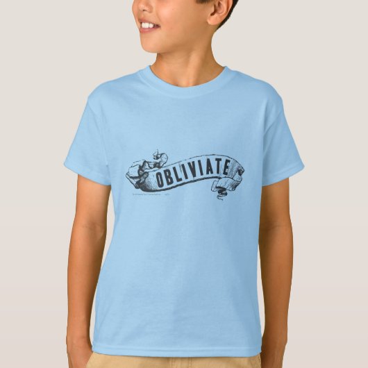 Harry Potter toverspreuk | Obliviate T-shirt (Voorkant)