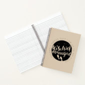 Harry Potter| Typografie van Marauder's Map Notitieboek (Binnen)