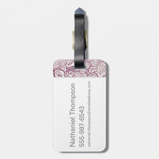 Harry Potter | U bent zo geliefd Bagagelabel (Achterkant verticaal)