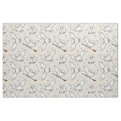 Harry Potter | Uil Hedwig-patroon Stof (Fat Quarter)