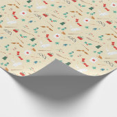 Harry Potter | Vakantie-icoonpatroon Cadeaupapier (Hoek)