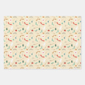 Harry Potter | Vakantiepatroon voor feestdagen Inpakpapier Vel (Voorkant 2)