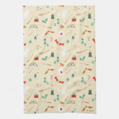 Harry Potter | Vakantiepatroon voor feestdagen Theedoek (Verticaal)