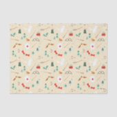 Harry Potter | Vakantiepatroon voor feestdagen Tissuepapier (Voorkant)