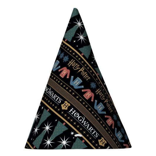 HARRY POTTER™ vakantietrui Patroon Feesthoedjes (Rechts)