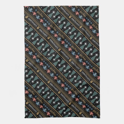 HARRY POTTER™ vakantietrui Patroon Theedoek (Verticaal)