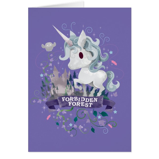 Harry Potter | Verboden Bos Eenhoorn Grafisch (Voorkant)