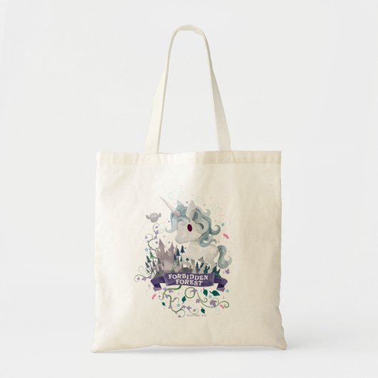 Harry Potter | Verboden Bos Eenhoorn Grafisch Tote Bag (Voorkant)