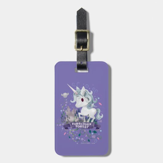 Harry Potter | Verboden bos Unicorn Graphic Bagagelabel (Voorkant verticaal)