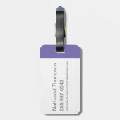 Harry Potter | Verboden bos Unicorn Graphic Bagagelabel (Achterkant verticaal)