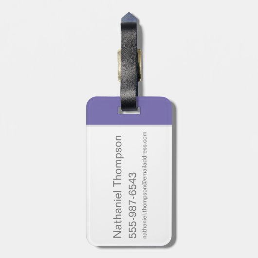 Harry Potter | Verboden bos Unicorn Graphic Bagagelabel (Achterkant verticaal)