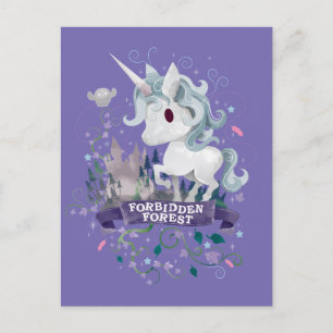 Harry Potter   Verboden bos Unicorn Graphic Briefkaart