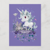 Harry Potter | Verboden bos Unicorn Graphic Briefkaart (Voorkant)