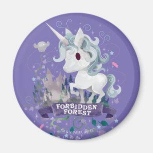 Harry Potter   Verboden bos Unicorn Graphic Magneet